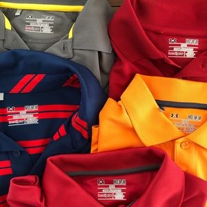 Under armor polos